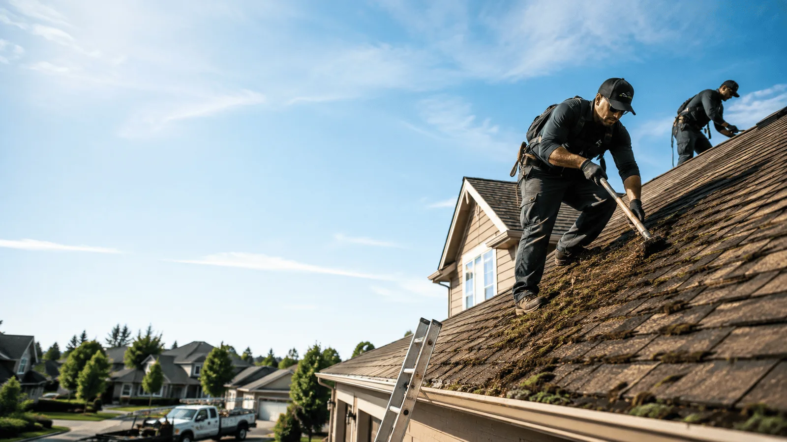 Roof Moss Removal in Elverson, PA near me